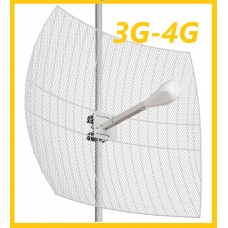 Параболическая 3G-4G антенна с усилением 24дБ
